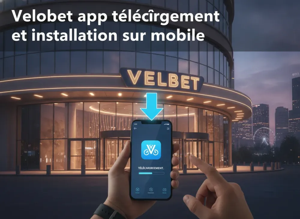 Velobet app téléchargement et installation sur mobile