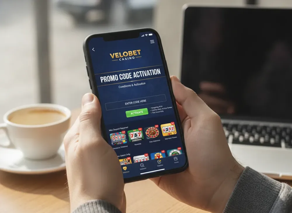 Velobet casino promo code conditions et activation