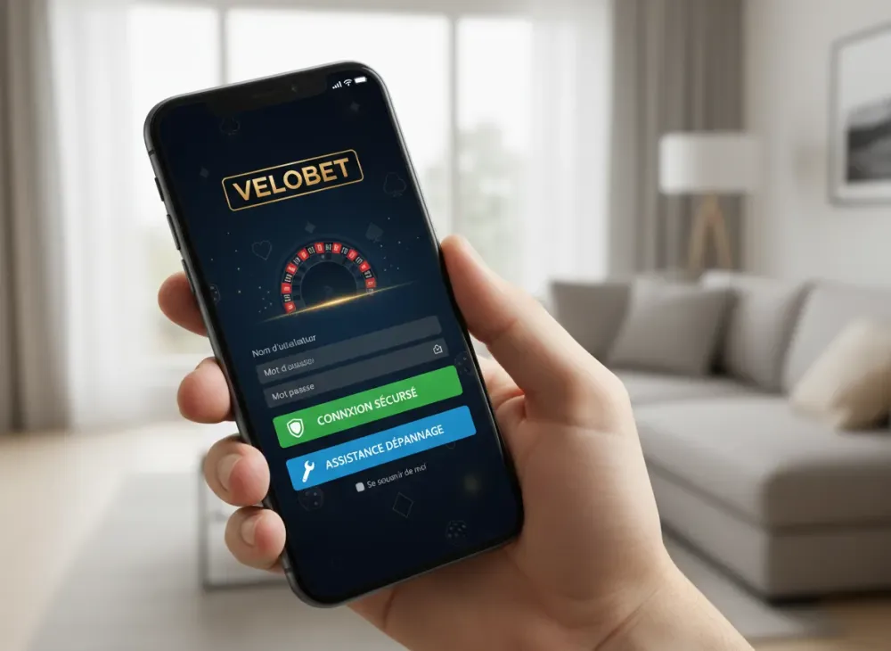 Velobet casino login accès sécurisé et dépannage